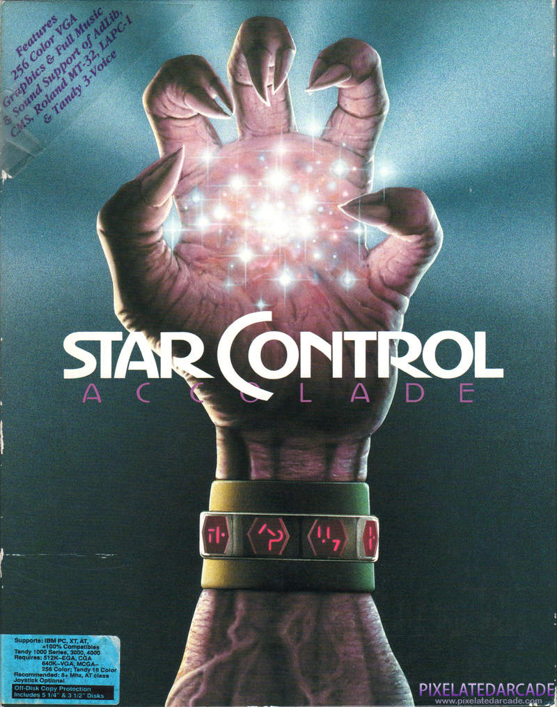 Star Control Cover Art: Star Control Cover Art: