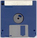 Media (3.5" Disk) - Disk 1 of 3 - Back