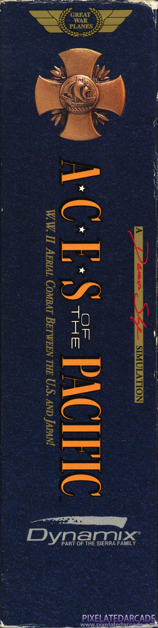 Aces of the Pacific Cover Art: Right Spine