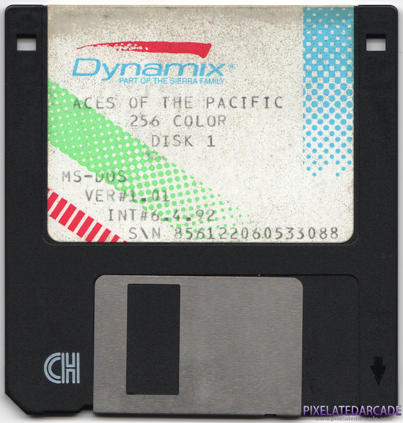 Aces of the Pacific Cover Art: Disk 1 of 3 - Front Aces of the Pacific Cover Art: Disk 1 of 3 - Front