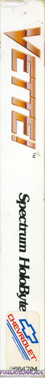 Vette! Cover Art: Right Spine