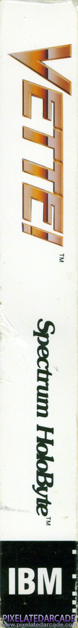Vette! Cover Art: Left Spine