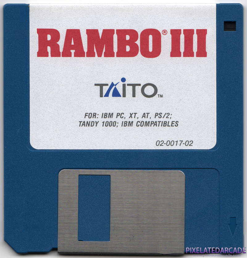 Rambo III Cover Art: Disk 1 of 1 - Front Rambo III Cover Art: Disk 1 of 1 - Front