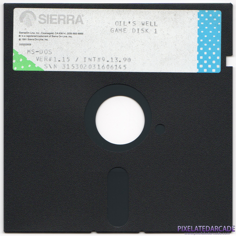 Oil's Well Cover Art: Disk 1 of 2