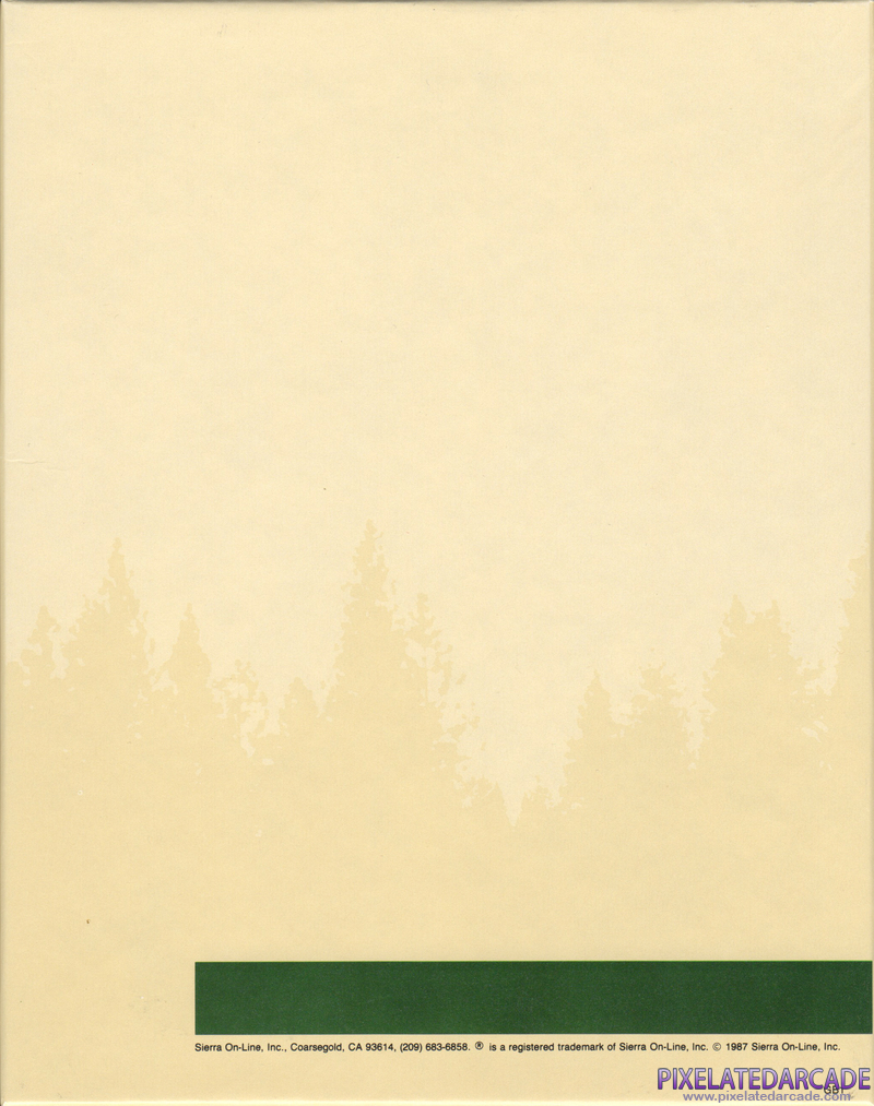 Oil's Well Cover Art: Back Side