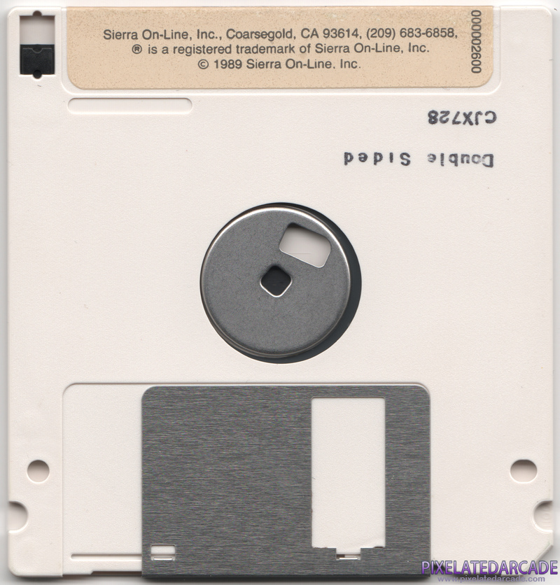 Oil's Well Cover Art: Disk 2 of 2 - Back