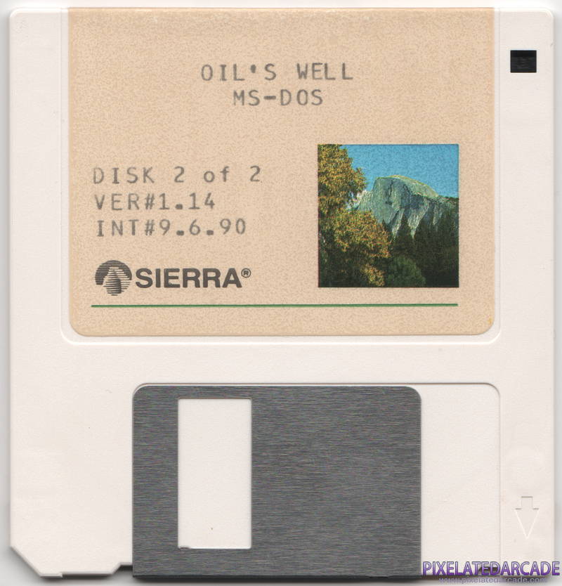 Oil's Well Cover Art: Disk 2 of 2 - Front