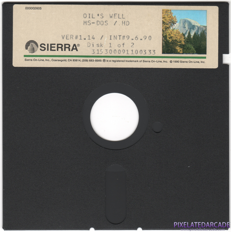 Oil's Well Cover Art: Disk 1 of 2