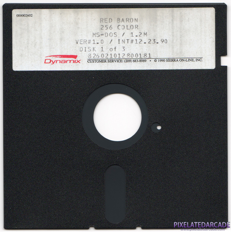 Red Baron Cover Art: Disk 1 of 3 Red Baron Cover Art: Disk 1 of 3