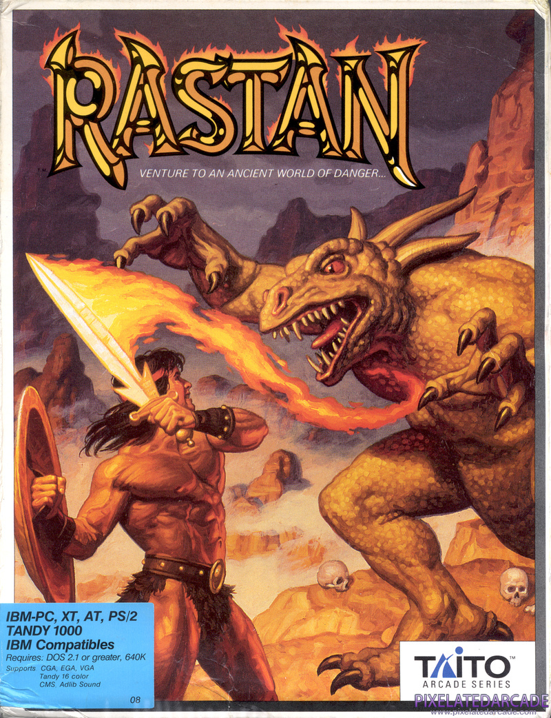 Rastan Cover Art: 
