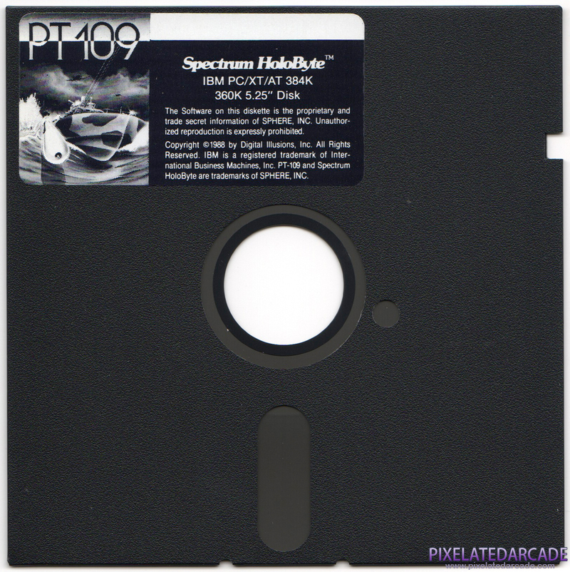 PT-109 Cover Art: Disk 1 of 2