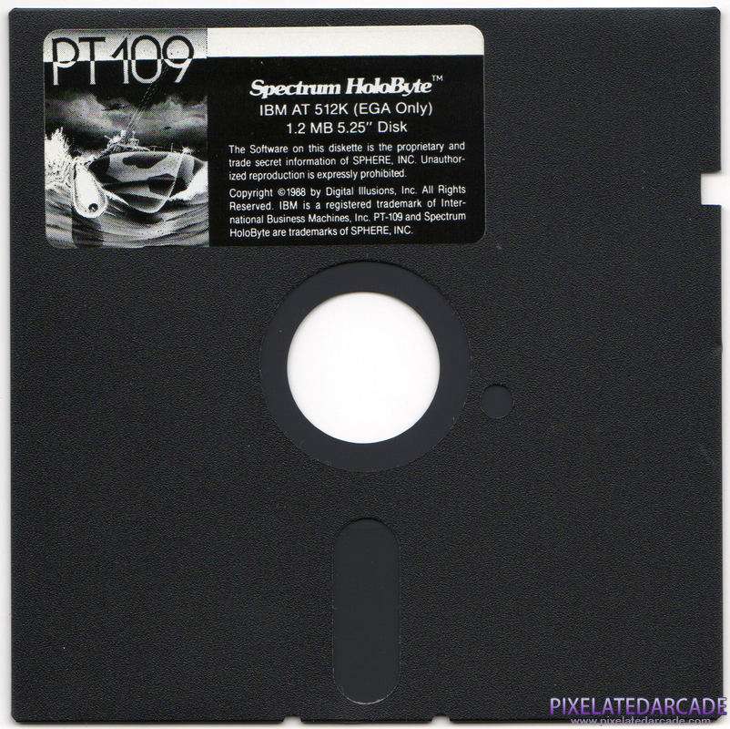 PT-109 Cover Art: Disk 2 of 2