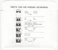 Disk Sleeve - Back