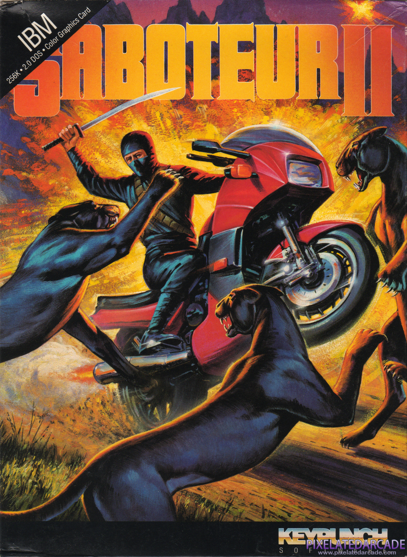 Saboteur II Cover Art: Saboteur II Cover Art: