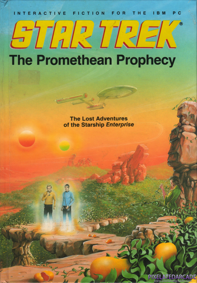 Star Trek: The Promethean Prophecy Cover Art: 