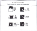 Disk Sleeve - Back