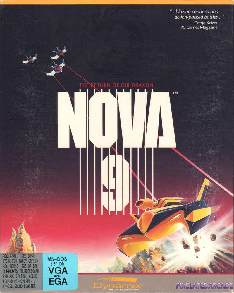 Nova 9: The Return of Gir Draxon Cover Art: 