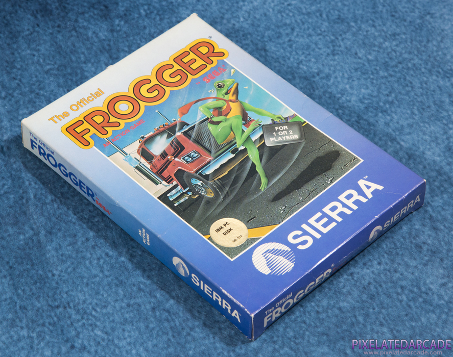 Frogger Cover Art: Box Frogger Cover Art: Box