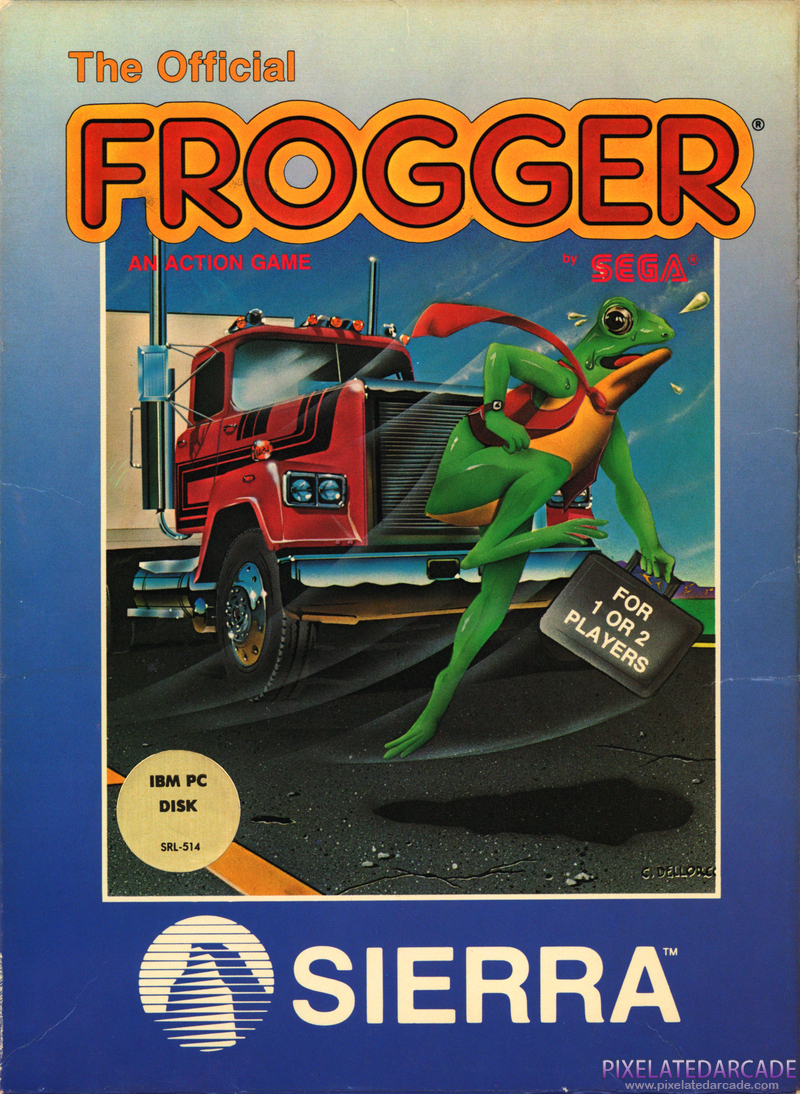 Frogger Cover Art: Frogger Cover Art: