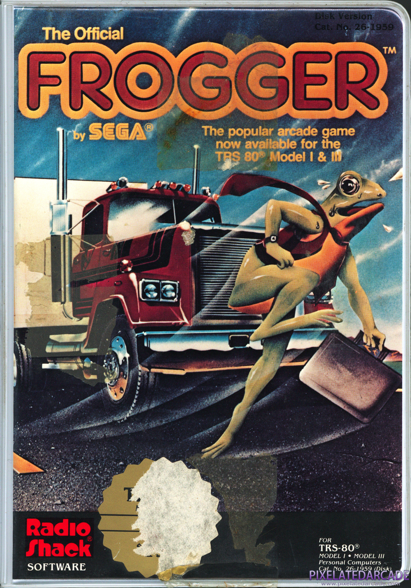 Frogger Cover Art: Frogger Cover Art:
