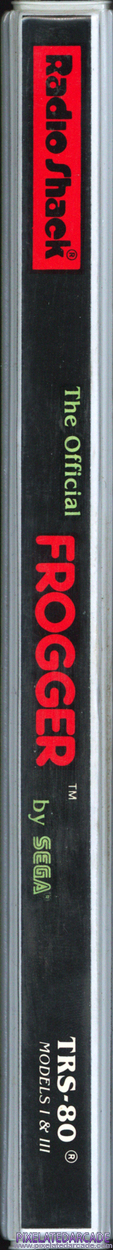Frogger Cover Art: Left Spine Frogger Cover Art: Left Spine
