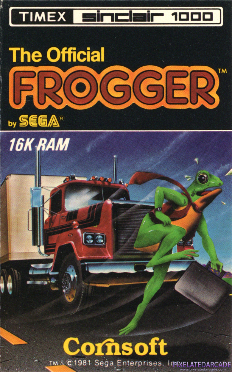 Frogger Cover Art: Frogger Cover Art:
