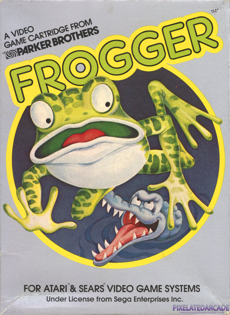 Frogger Cover Art: Frogger Cover Art: