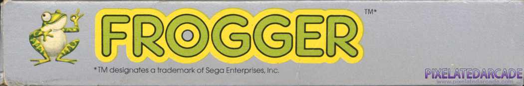 Frogger Cover Art: Bottom Spine Frogger Cover Art: Bottom Spine
