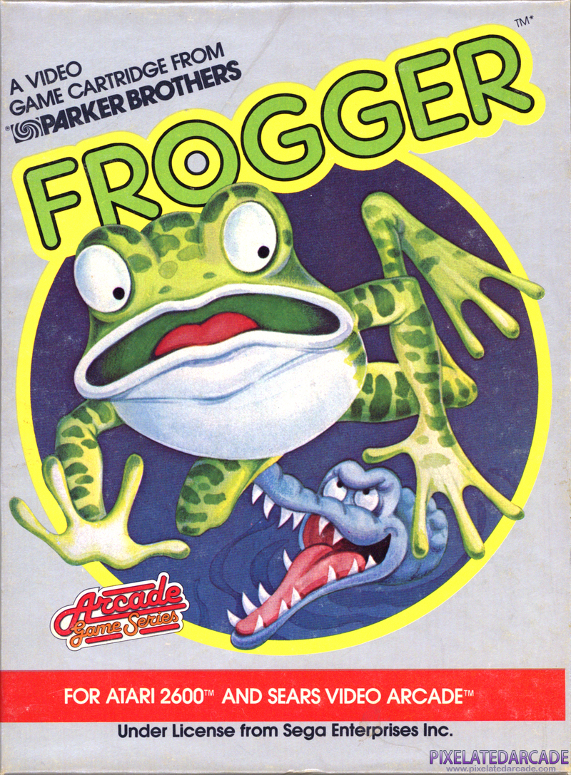 Frogger Cover Art: Frogger Cover Art: