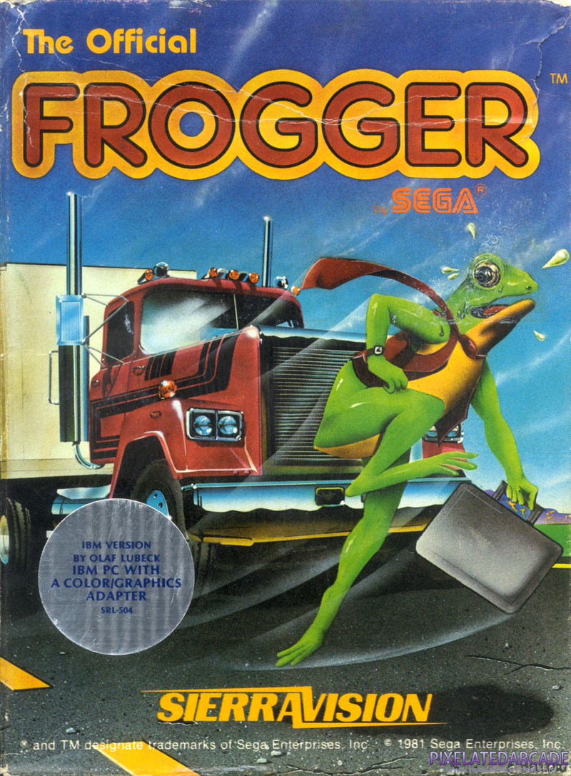 Frogger Cover Art: Frogger Cover Art: