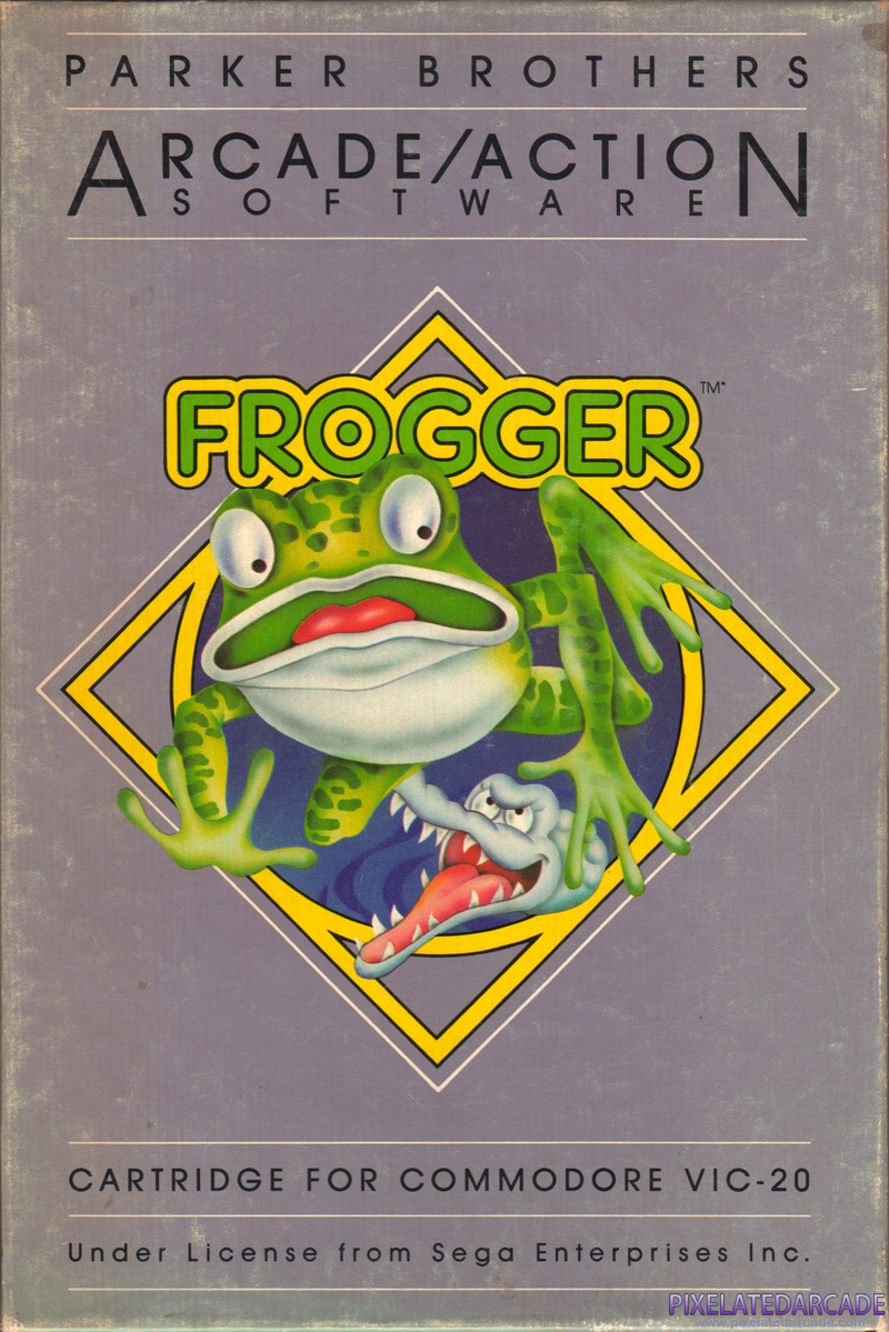 Frogger Cover Art: Frogger Cover Art: