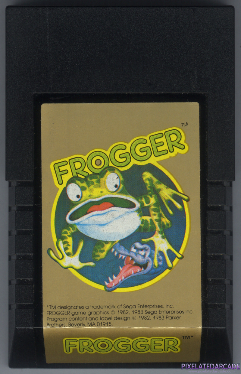 Frogger Cover Art: Front Frogger Cover Art: Front