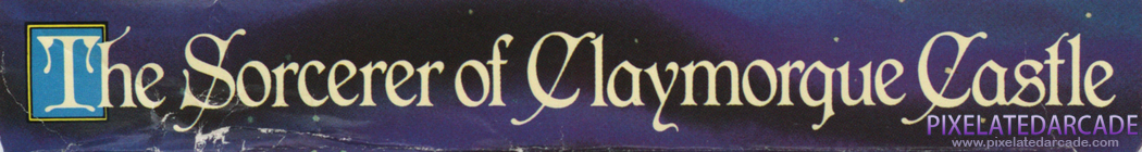 Sorcerer of Claymorgue Castle Cover Art: Top Spine
