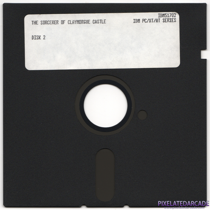 Sorcerer of Claymorgue Castle Cover Art: Disk 2 of 2