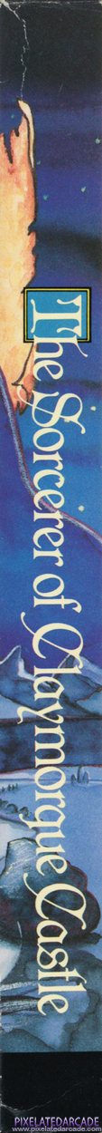 Sorcerer of Claymorgue Castle Cover Art: Right Spine