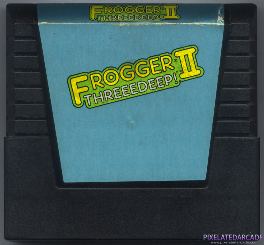 Frogger II: ThreeeDeep! Cover Art: Front Frogger II: ThreeeDeep! Cover Art: Front