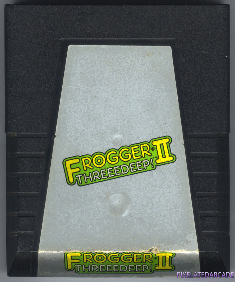 Frogger II: ThreeeDeep! Cover Art: Front
