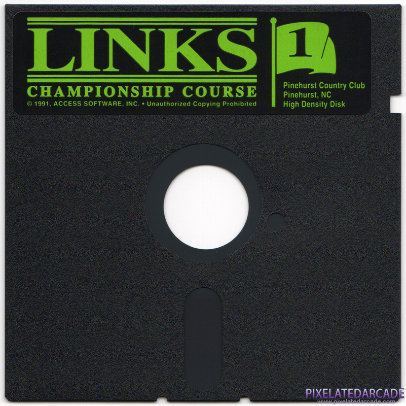 Links: Championship Course - Pinehurst Resort & Country Club Cover Art: 