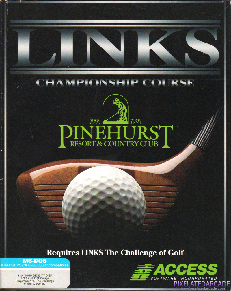 Links: Championship Course - Pinehurst Resort & Country Club Cover Art: 