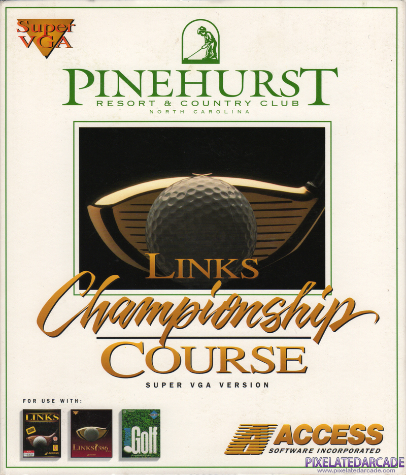 Links: Championship Course - Pinehurst Resort & Country Club Cover Art: 