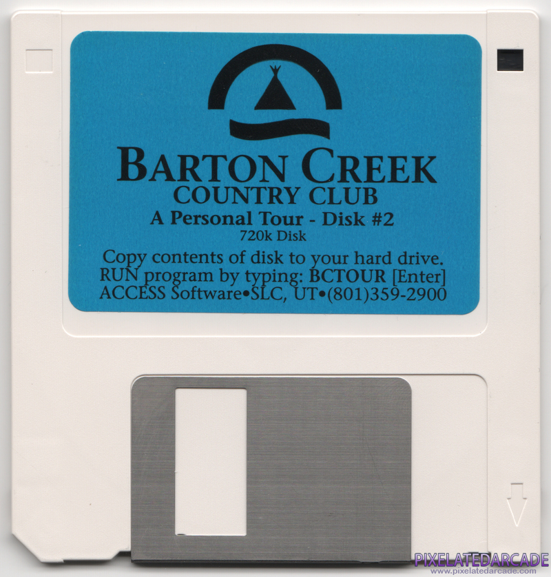 Links: Championship Course - Barton Creek Cover Art: Tour Disk 2 of 2