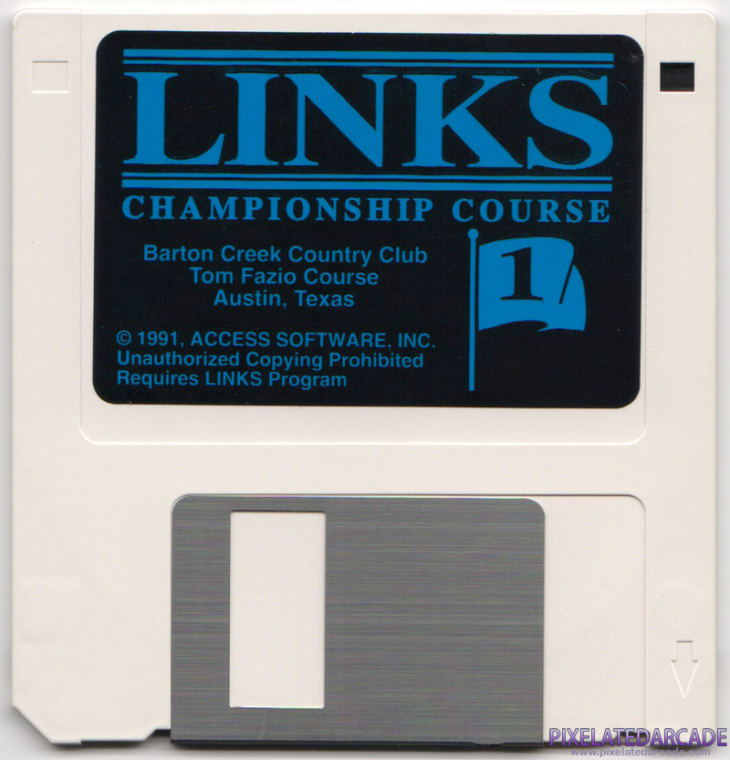 Links: Championship Course - Barton Creek Cover Art: Course Disk 1 of 2