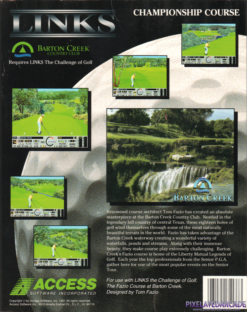 Links: Championship Course - Barton Creek Cover Art: 