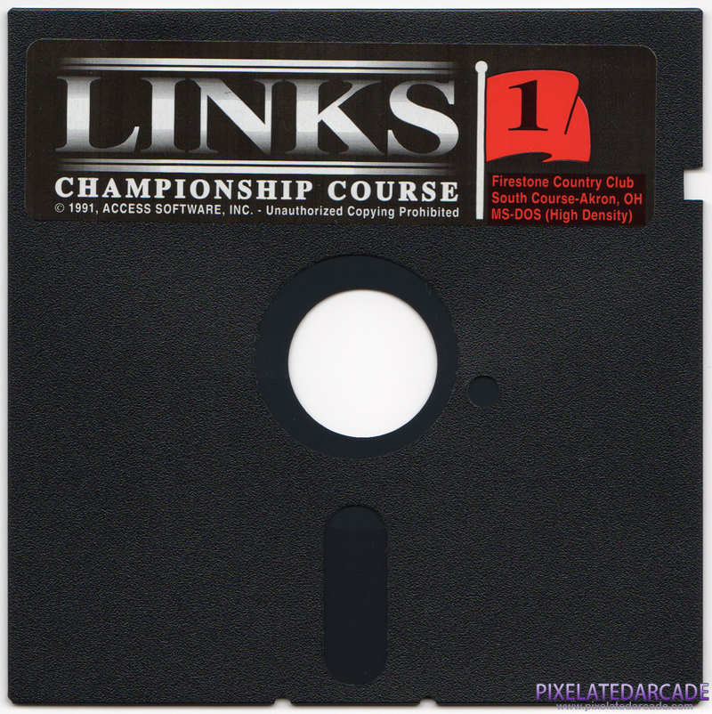 Links: Championship Course - Firestone Country Club Cover Art: 
