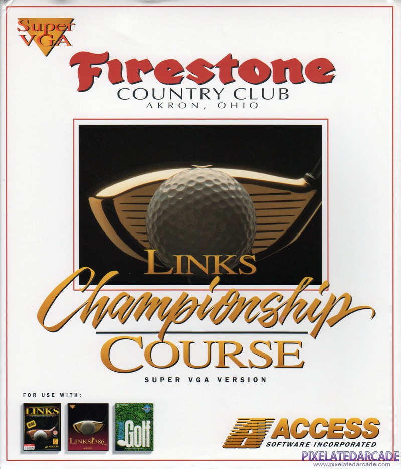 Links: Championship Course - Firestone Country Club Cover Art: 
