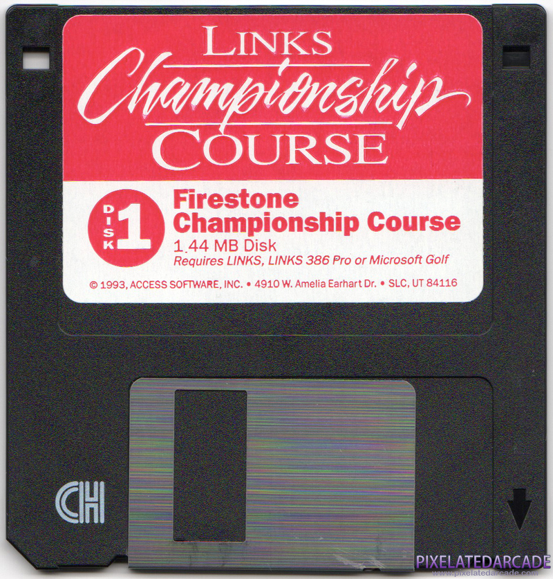 Links: Championship Course - Firestone Country Club Cover Art: Disk 1 of 2