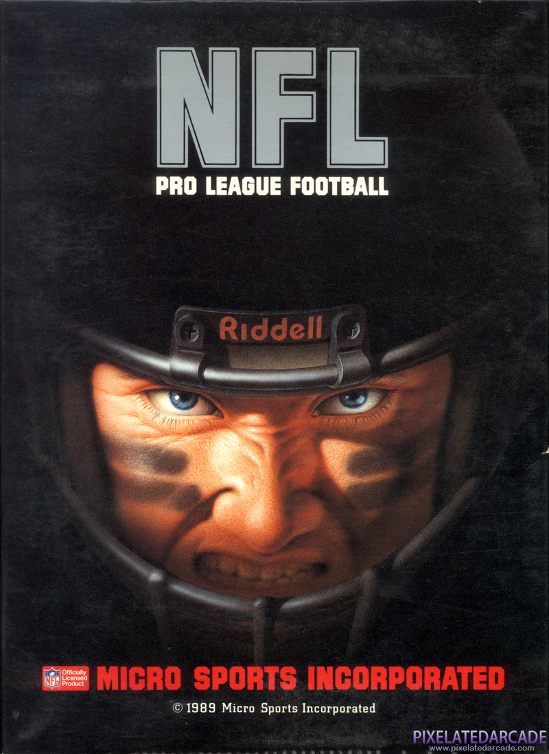 NFL Pro League Football Cover Art: NFL Pro League Football Cover Art:
