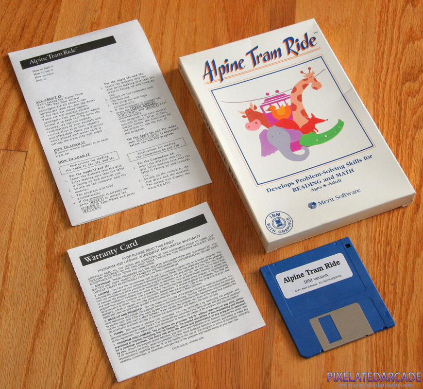 Alpine Tram Ride Cover Art: Box and contents