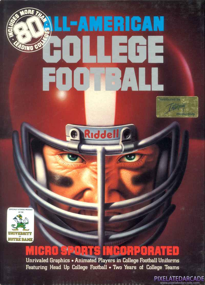 All-American College Football Cover Art: All-American College Football Cover Art: