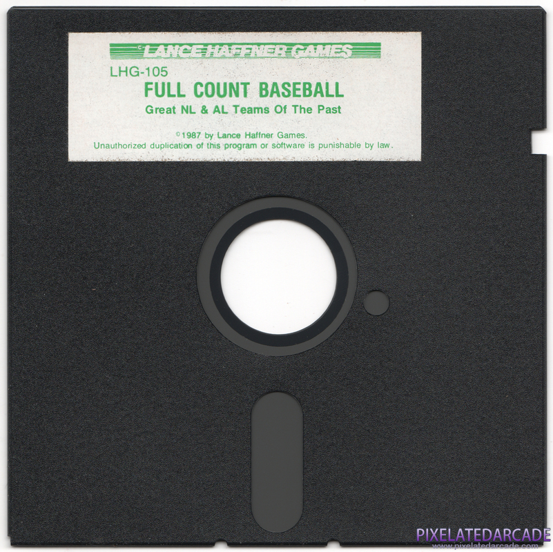 Full Count Baseball Cover Art: Disk 2 of 2 Full Count Baseball Cover Art: Disk 2 of 2